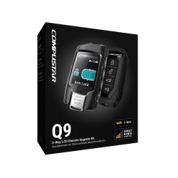 COMPUSTAR Q9-FM LCD 3,000FT 2-WAY FMX REMOTE KIT COMPUSTAR Q9-FM LCD 3,000FT 2-WAY FMX REMOTE KIT