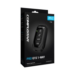 COMPUSTAR PRO G15 LED 3,000FT 1-WAY FMX REMOTE KIT COMPUSTAR PRO G15 LED 3,000FT 1-WAY FMX REMOTE KIT